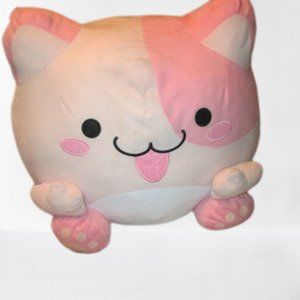 Japan Maruneko Club Tabby Pink Cat Plush UFO Catch